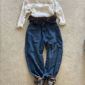 We The Free Blue Augusta Jeans